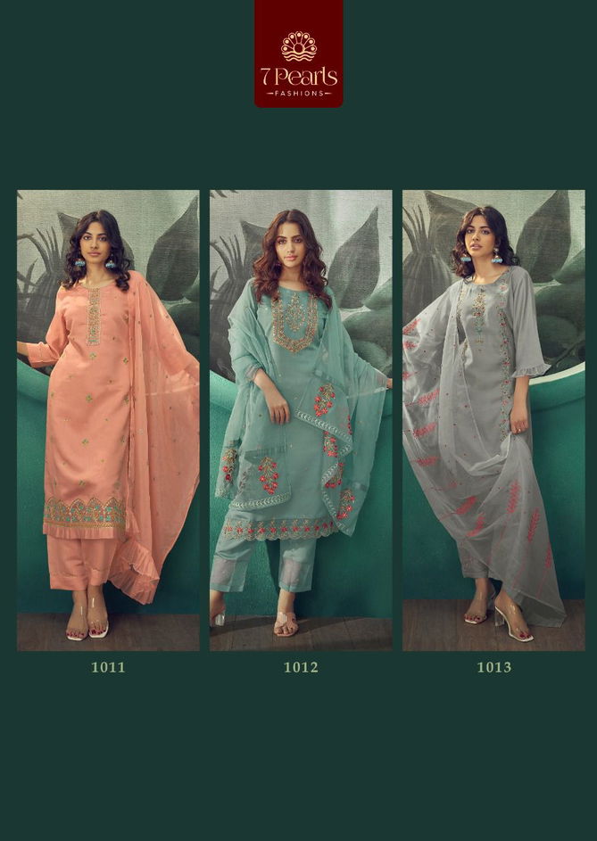 7 Pearls Carnival Fancy Wear Wholesale Designer Readymade Salwar Suit
